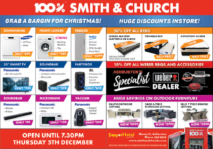 100% Smith & Church advert