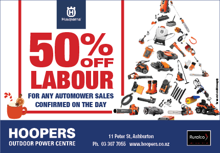 Hoopers Outdoor Power Centre Advert