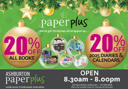 Paper Plus Advert